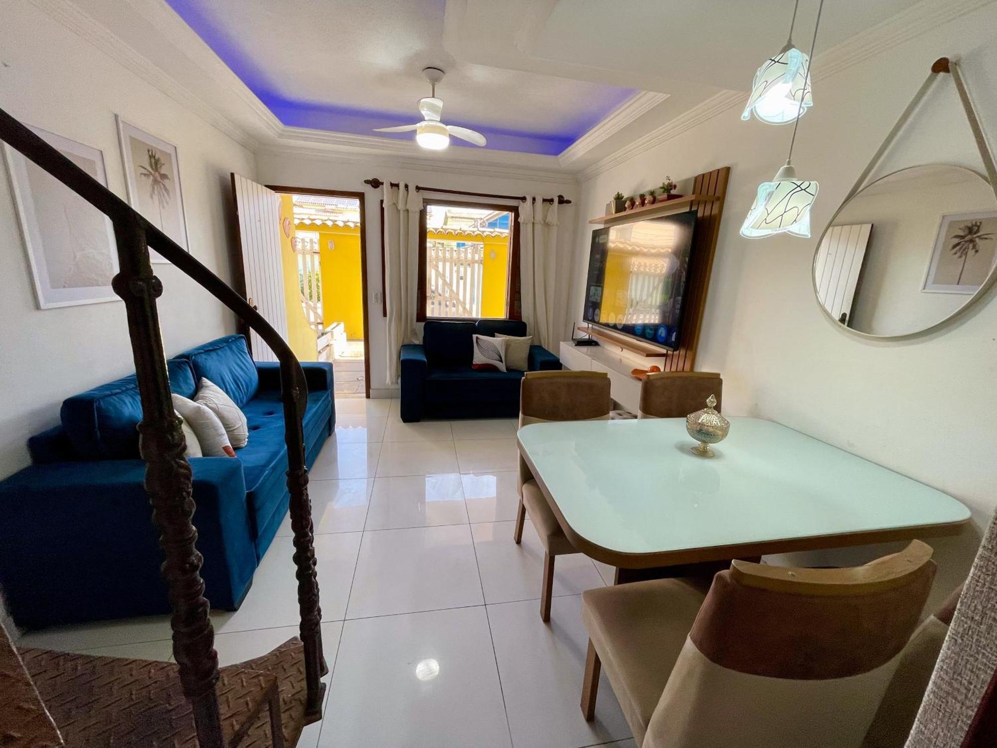 Casa Duplex Praia Das Dunas - Pe Na Areia - Ar Condicionado - Alto Padrao 卡波布里奥 外观 照片
