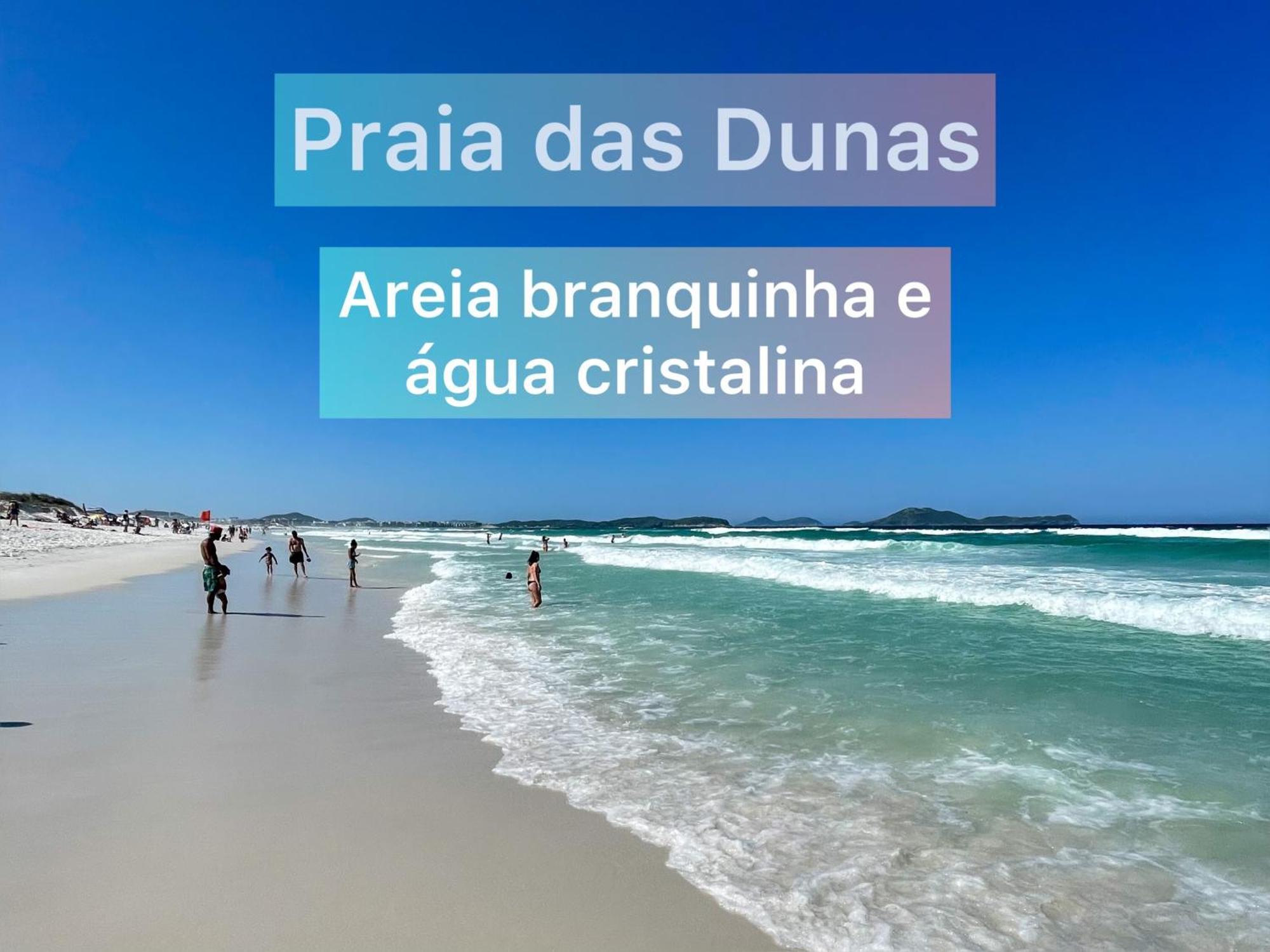 Casa Duplex Praia Das Dunas - Pe Na Areia - Ar Condicionado - Alto Padrao 卡波布里奥 外观 照片