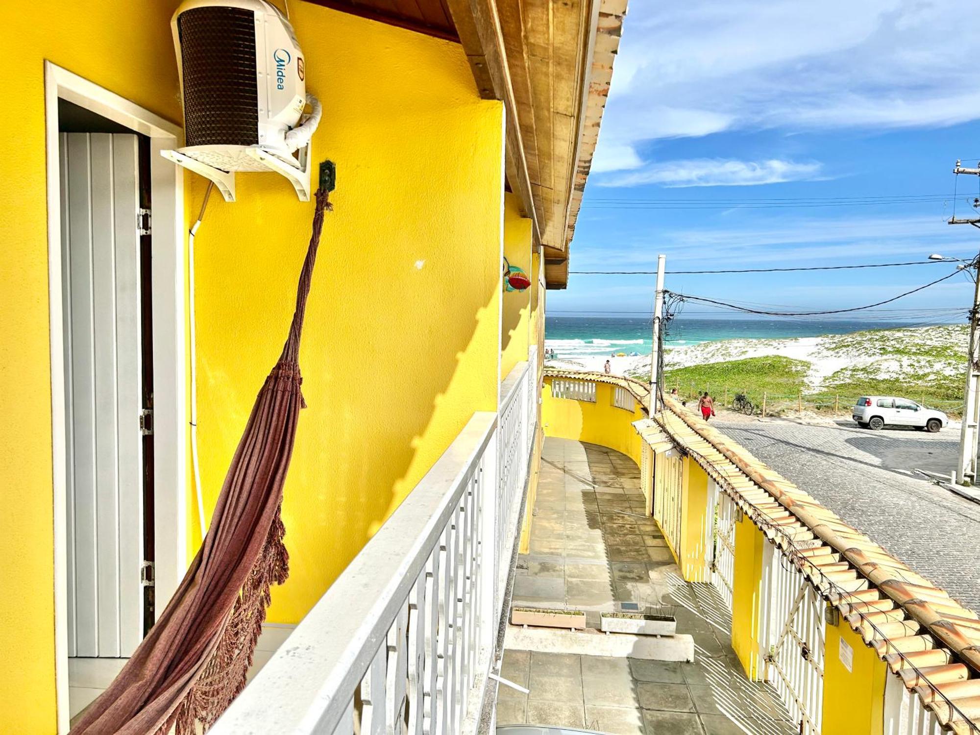 Casa Duplex Praia Das Dunas - Pe Na Areia - Ar Condicionado - Alto Padrao 卡波布里奥 外观 照片