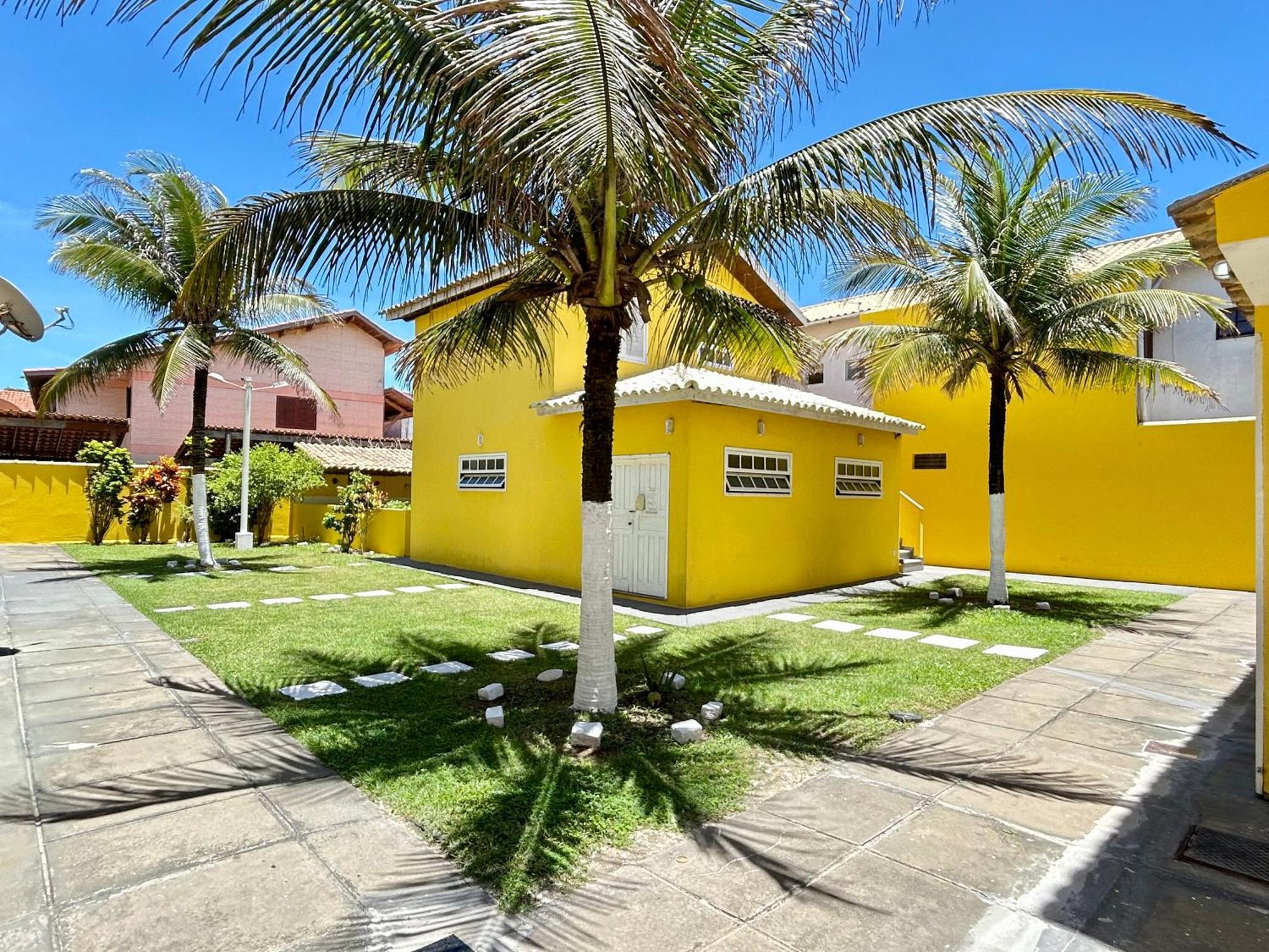Casa Duplex Praia Das Dunas - Pe Na Areia - Ar Condicionado - Alto Padrao 卡波布里奥 外观 照片