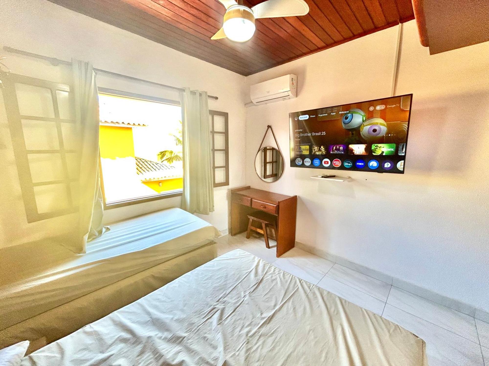 Casa Duplex Praia Das Dunas - Pe Na Areia - Ar Condicionado - Alto Padrao 卡波布里奥 外观 照片